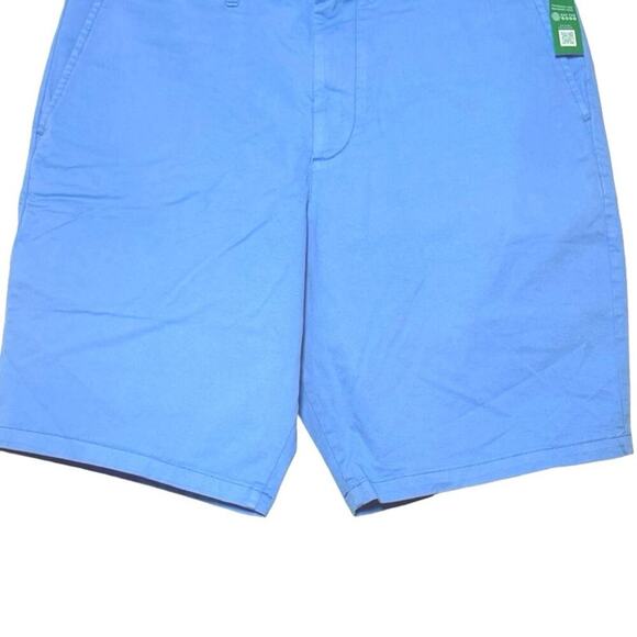 NWT Gap Men’s 10” Essential Khaki Shorts Blue Suede Size 34 - Picture 6 of 9